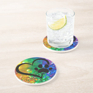 Amateurs d'animaux de compagnie Dessous de verre d