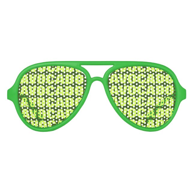 Amateurs d'Avocado des nuances de fête. Lunettes d (Devant)