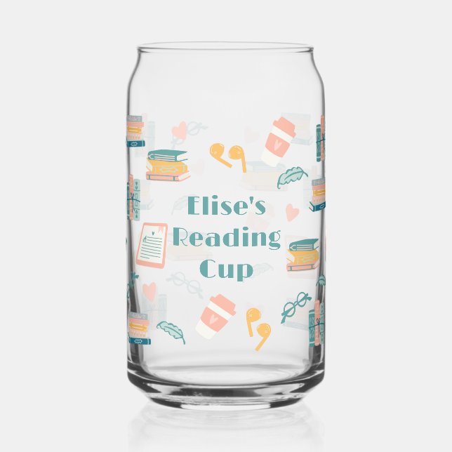 Amateurs de livres personnalisés Drinkware (Gauche)