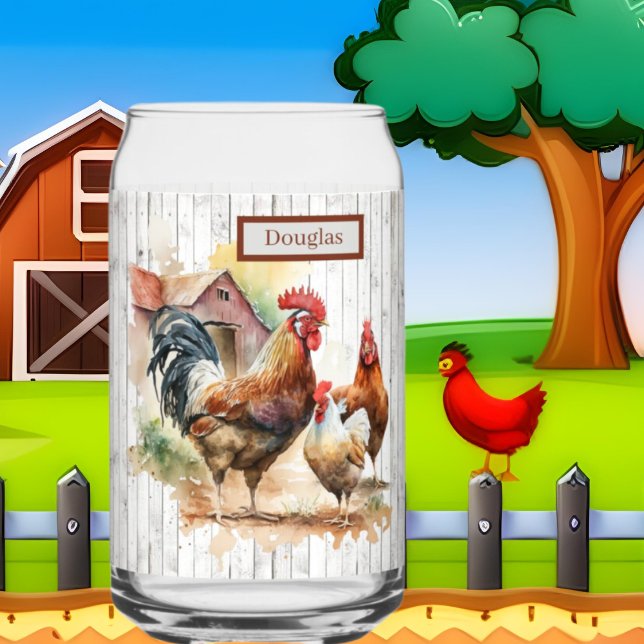 Amateurs de poulet cool Farm ajouter nom (Créateur téléchargé)