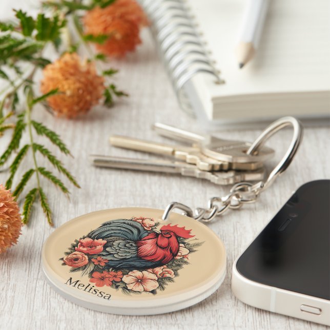 Amateurs de poulet mignon ajouter le nom (Devant Droit)