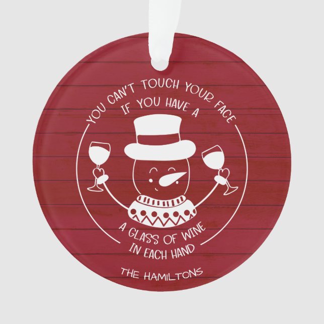 Amateurs de vin Cadeau Funny 2020 Covid Christmas  (devant)