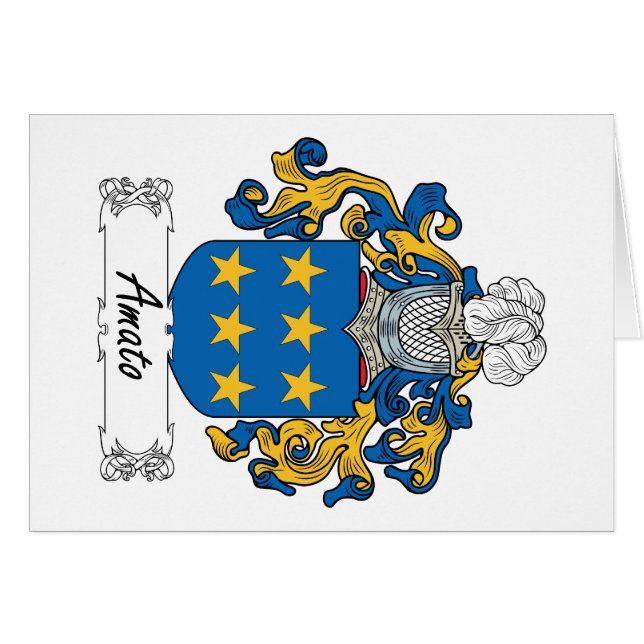 Amato Familienwappen (Vorderseite (Horizontal))