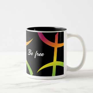 Amazigh Be Becherfree Zweifarbige Tasse