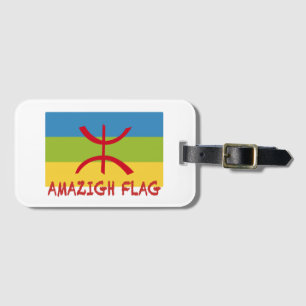 Amazigh Fahne - berberber flagge Drapeau Amazigh Gepäckanhänger