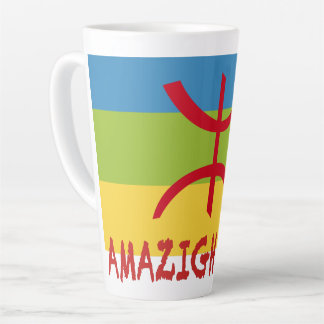 Amazigh Fahne - berberber flagge Drapeau Amazigh Milchtasse
