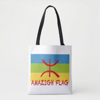 Amazigh Fahne - berberber flagge Drapeau Amazigh Tasche