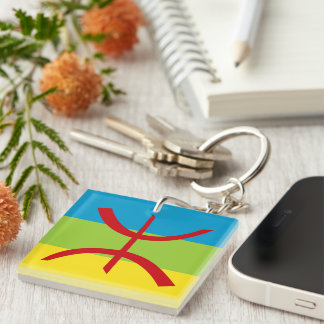 Amazigh Flag Geschenk Berber Flag Kabyles Schlüsselanhänger