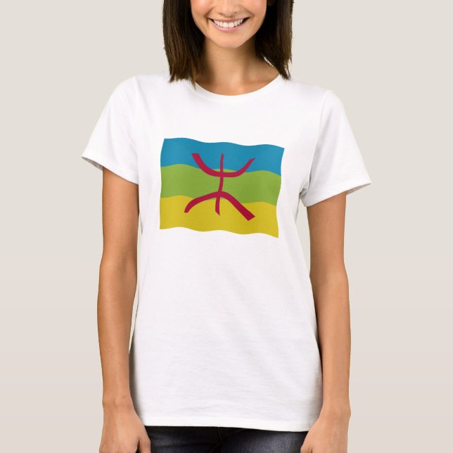 Amazigh Flag T-Shirt (Vorderseite)
