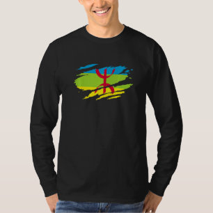 Amazigh-Flagge in meinem Herzen stolze Berber Kaby T-Shirt
