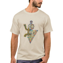 Amazigh geometrisches Stammes-Amazigh-T-Shirt