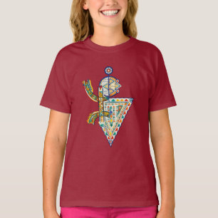 Amazigh geometrisches Stammes-Amazigh-T-Shirt T-Shirt