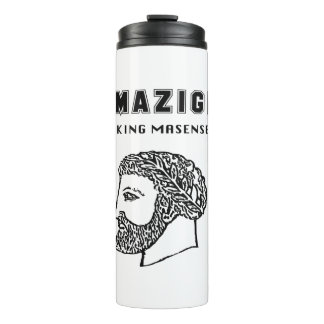 amazigh König Massinissa Kabyle Algerie Marokko Thermosbecher