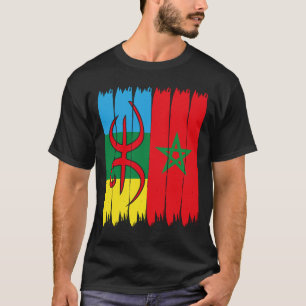 Amazigh Marokko-Flagge - Amazigh Atlas Rif Souss T-Shirt