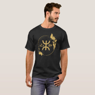  Amazigh Pride Tifinagh Patriotic Kabyle T-Shirt