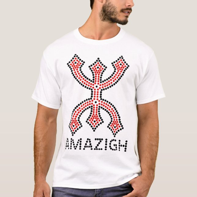 AMAZIGH Symbol Berberber - Z IMAZIGHEN MUSTER KABY T-Shirt (Vorderseite)