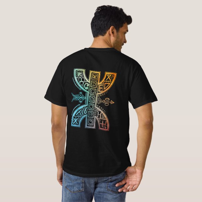 Amazigh T-Shirt (Schwarz voll)