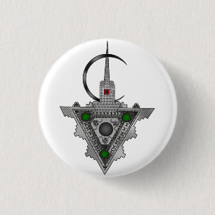 Amazigh Tazerzit Button
