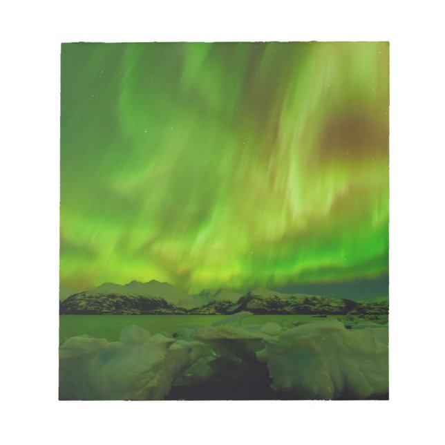 Amazing Aurora Notizblock (Vorderseite)