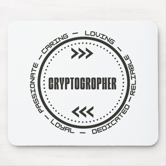 Amazing Cryptographer Mousepad (Vorne)