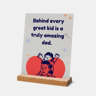 Amazing Dad-Inspirational Fathers Love Quote