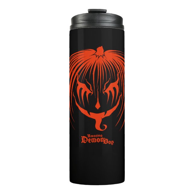 Amazing Demonboy Pumpkinhead Halloween Thermosbecher (Vorderseite)