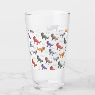 Amazing dinosaur glass cup glas