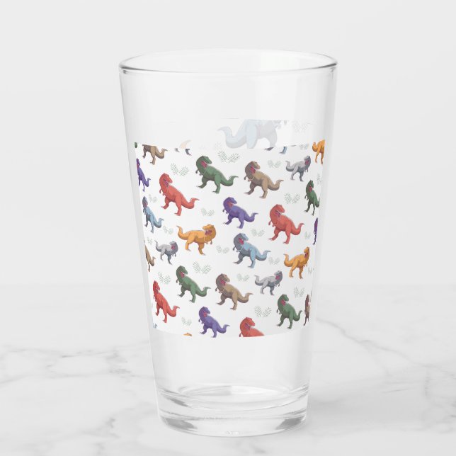 Amazing dinosaur glass cup glas (Rückseite)