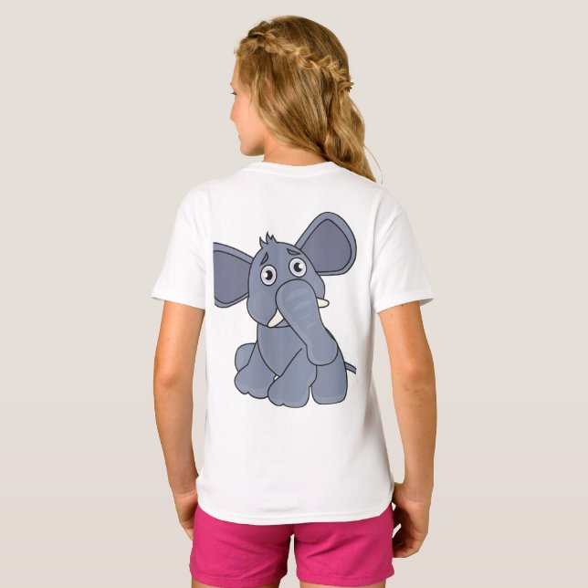 amazing elephant T-Shirt (Schwarz voll)