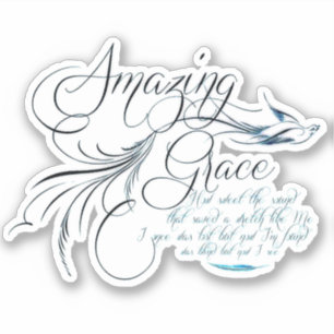 Amazing Grace Aufkleber