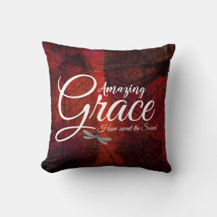 Amazing Grace Blätter Wurfkissen Kissen