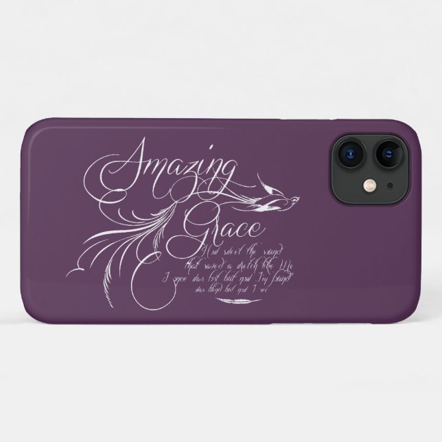 Amazing Grace   Case-Mate iPhone Hülle (Rückseite (Horizontal))