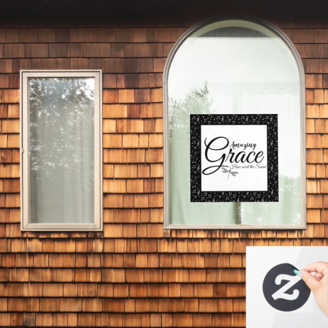 Amazing Grace  Fensteraufkleber (Fenster Zuhause)
