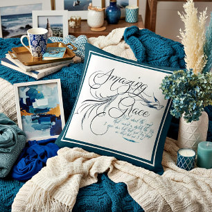 Amazing Grace Throw Pillow Kissen