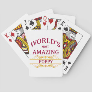 Amazing Poppy Spielkarten