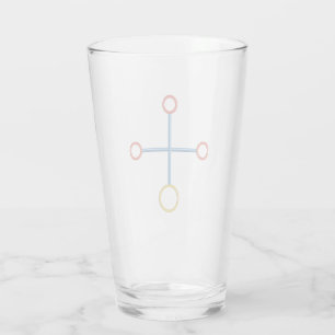 amazingCROSS als Trinkglas Glas