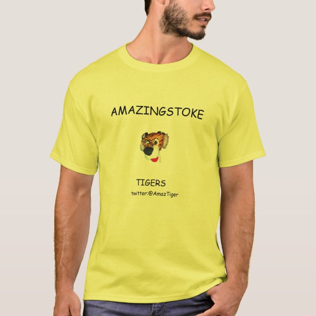 Amazingstoke Tiger T-Shirt (Vorderseite)