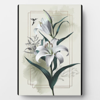 Amazon Lily Art - Gold & Scandi Style Fotoplatte