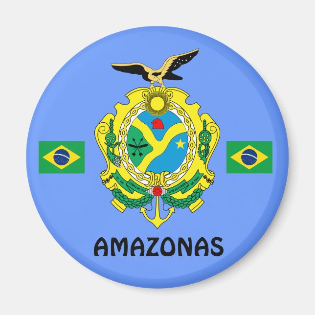 Amazonas, Brasilien Staat Magnet Imå das Amazonas (Vorne)