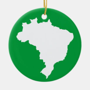 Amazonas grünes Festival Brasilien in Emporio Moff Keramikornament