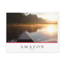 Amazonas Regenwald Sonnenaufgang in Peru