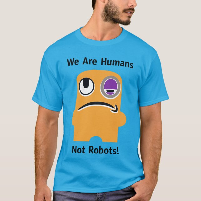 Amazonas-Roboter-T - Shirt (Vorderseite)