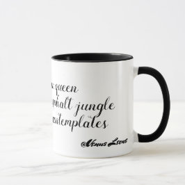 Amazonian Queen Haiku Tasse