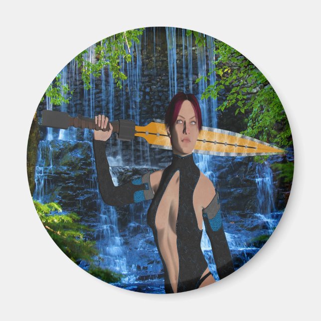Amazonian Woman Magnet (Vorne)