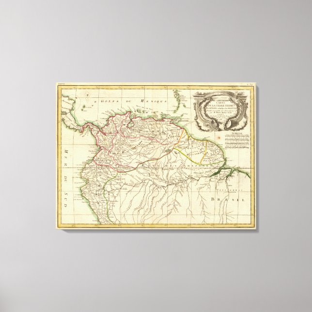 Amazons Leinwanddruck (Vorderseite)