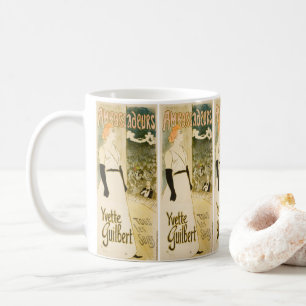 Ambassadeurs Yvette Guilbert von Theophile Steinle Kaffeetasse