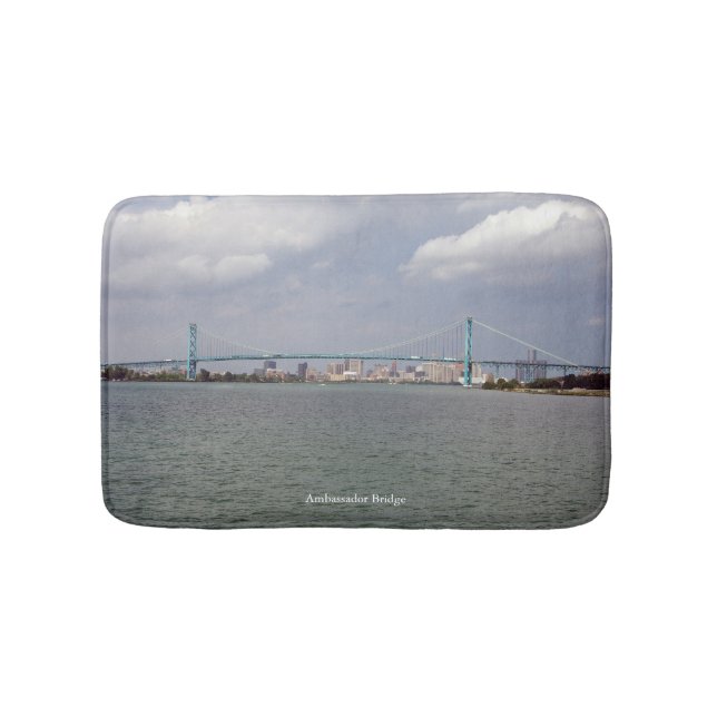 Ambassador Bridge bathmat Badematte (Vorderseite)