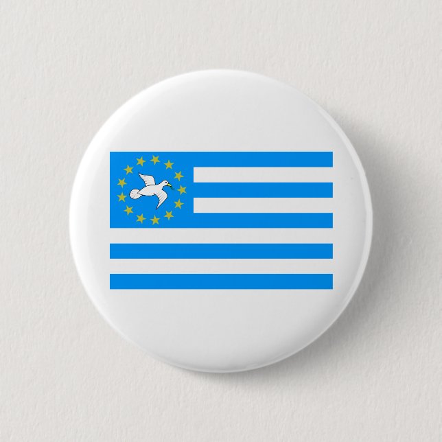 Ambazonia - Amba Land - Flagge von SüdCameroons Button (Vorderseite)