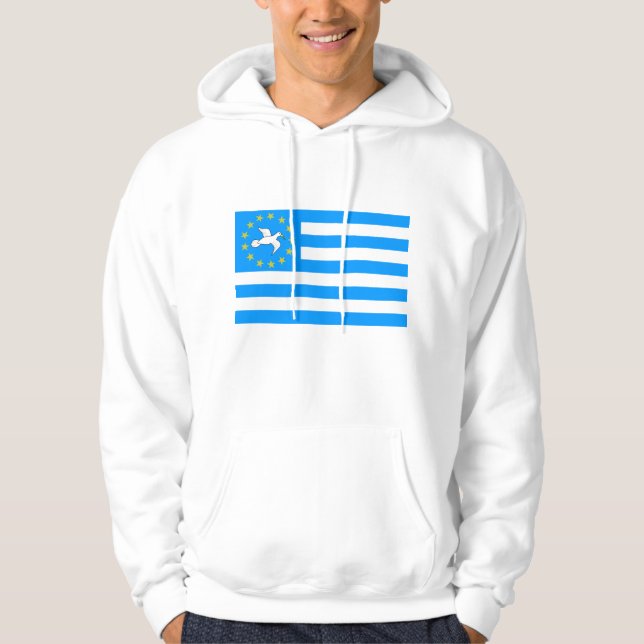 Ambazonia - Amba Land - Flagge von SüdCameroons Hoodie (Vorderseite)