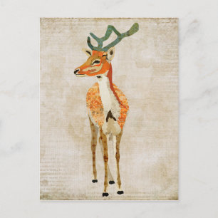 Amber Buck Postcard Postkarte